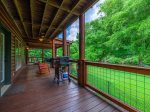 Take Me to the River Back Deck Seating, Grill